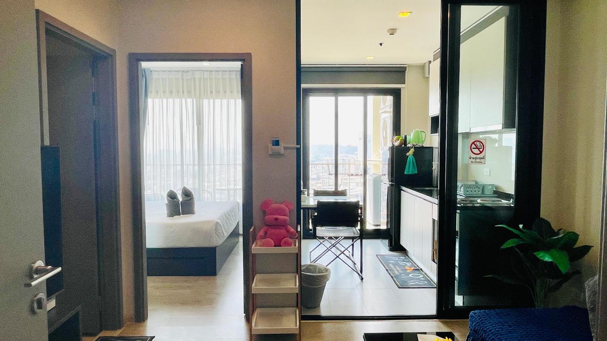 The Base 1 Bed 1 Bath Apartment Pattaya Bagian luar foto