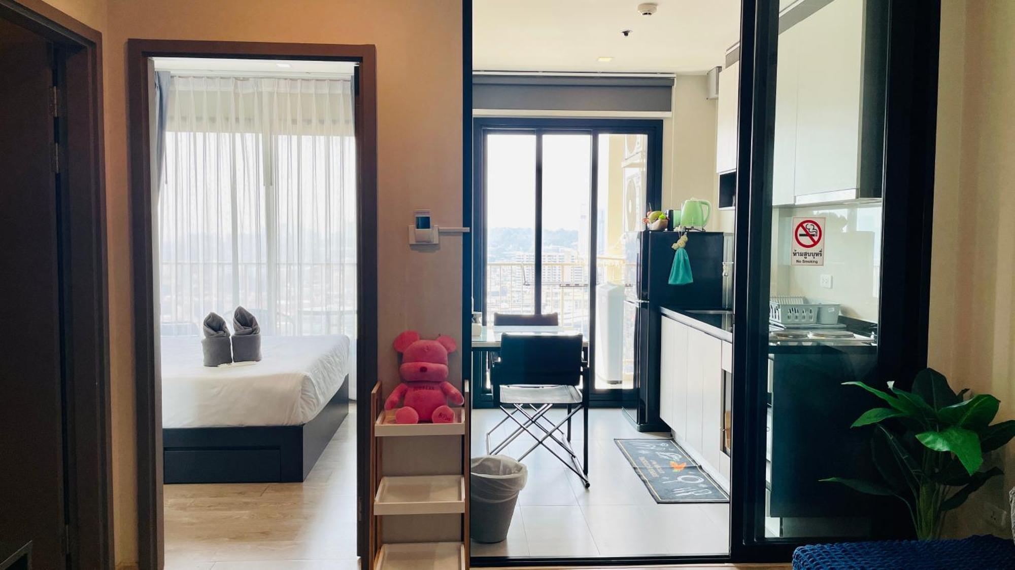 The Base 1 Bed 1 Bath Apartment Pattaya Bagian luar foto